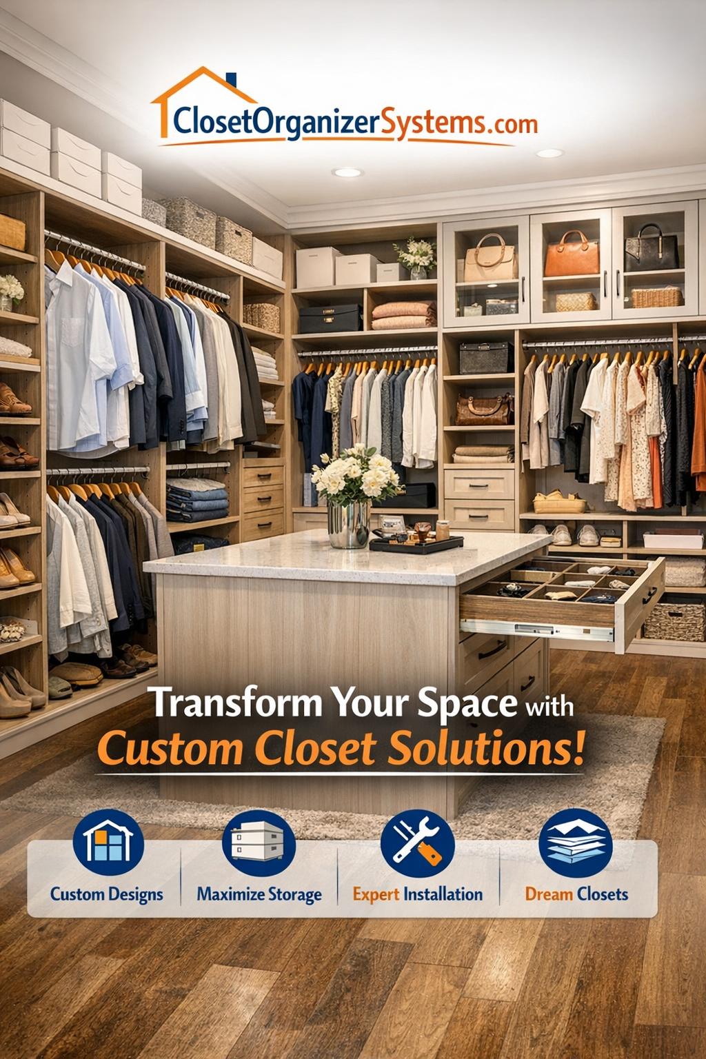 custom closet organizer